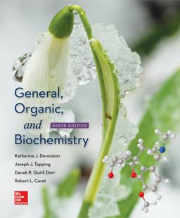 Student Study Guide/Solutions Manual for General, Organic, and Biochemistry 9th 9781259678967 Front Cover
