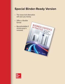 Loose Leaf for Business Statistics in Practice