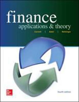 Finance: Applications and Theory