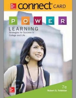 Connect Access Card for P. O. W. E. R. Learning: Strategies for Success in College and Life Connect Access Card for P. O. W. E. R. Learning: Strategies for Success in College and Life