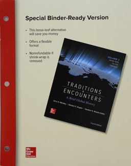 Looseleaf for Traditions &amp; Encounters: a Brief Global History Volume 2 4th 9781259712753 Front Cover