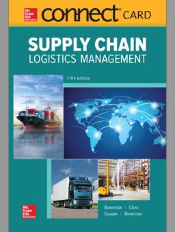 SUPPLY CHAIN LOGISTICS MGMT.-CONNECT  9781259715099 Front Cover