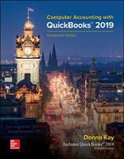 Computer Accounting with QuickBooks 2019 19th 9781259741104 Front Cover