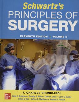SCHWARTZ's PRINCIPLES of SURGERY 2-Volume Set 11th Edition 11th 9781259835353 Front Cover
