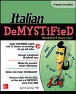 Italian Demystified, Premium 3rd Edition 3rd 9781259836213 Front Cover