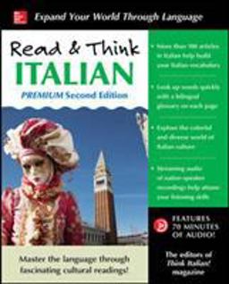 Read &amp; Think Italian, Premium Second Edition 2nd 9781259836336 Front Cover