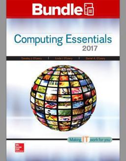 Gen Combo Looseleaf Computing Essentials 2017; Connect Access Card