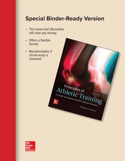 Looseleaf for Principles of Athletic Training: a Guide to Evidence-Based Clinical Practice Looseleaf for Principles of Athletic Training: a Guide to Evidence-Based Clinical Practice