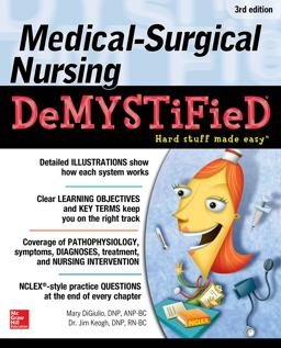 Medical-Surgical Nursing Demystified, Third Edition 3rd 9781259861819 Front Cover