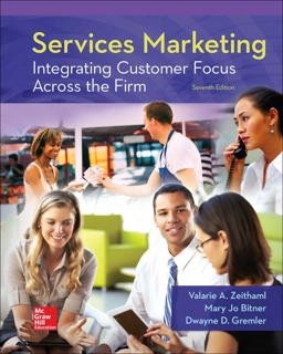 SERVICES MARKETING  (LOOSELEAF)  9781259867019 Front Cover