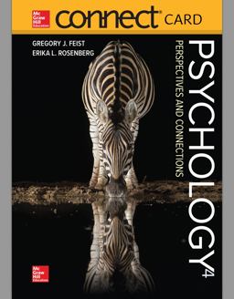 Connect Access Card for Psychology: Perspectives &amp; Connections 4th 9781259870156 Front Cover