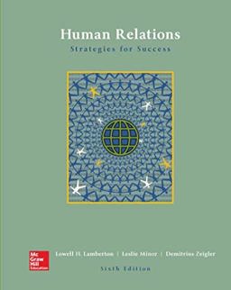 HUMAN RELATIONS:STRATEGIES FOR SUCCESS  9781259911644 Front Cover