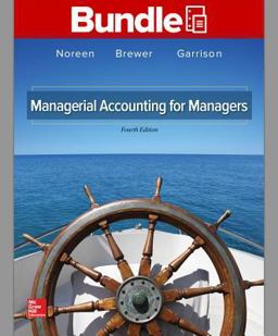 Gen Combo Ll Managerial Accounting for Managers; Connect 1s Access Card