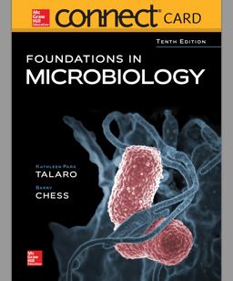Connect Access Card for Foundations in Microbiology 10th 9781259915925 Front Cover
