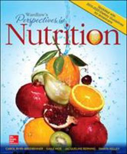 Wardlaws Perspectives in Nutrition With 2015-2020 Dietary Guidelines for Americans:  9781259918377 Front Cover
