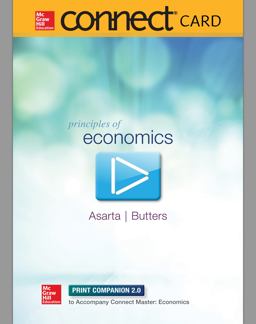 Connect Master 1-Semester Access Card for Principles of Economics  9781259935497 Front Cover
