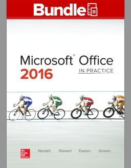 Gen Combo Ll Microsoft Office 2016:in Practice; Simnet Office 2016 Nordell Smbk