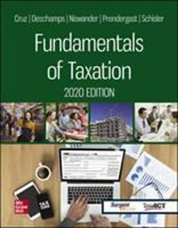 Fundamentals of Taxation 2020 Edition 13th 9781259969621 Front Cover