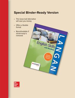 Looseleaf for College Writing Skills with Readings MLA 2016 Update 9th 9781259988738 Front Cover