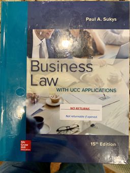 BUSINESS LAW W/UCC APPL.  9781259998164 Front Cover