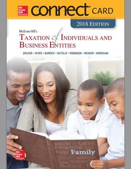 Connect Access Card for Mcgraw-Hill's Taxation of Individuals and Business Entities 2018 Edition Connect Access Card for Mcgraw-Hill's Taxation of Individuals and Business Entities 2018 Edition