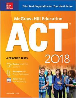 McGraw-Hill Education ACT 2018  9781260010466 Front Cover