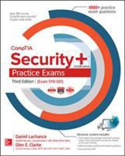 CompTIA Security+ Certification Practice Exams, Third Edition (Exam SY0-501) 3rd 9781260026900 Front Cover