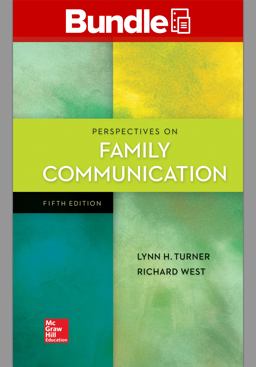 Gen Combo Looseleaf Perspectives on Family Communication; Connect Access Card Gen Combo Looseleaf Perspectives on Family Communication; Connect Access Card