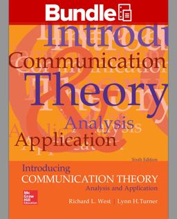 Looseleaf for Introducing Communication Theory with Connect Access Card Looseleaf for Introducing Communication Theory with Connect Access Card
