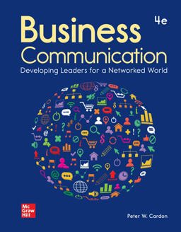 Business Communication Developing Leaders for a Networked World 4th 9781260088342 Front Cover