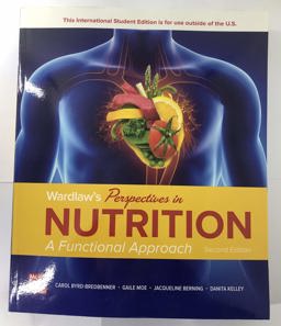 Wardlaws Perspectives in Nutrition A Functional Approach 2nd 2018 9781260092493 Front Cover