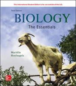 BIOLOGY:ESSENTIALS 3rd 9781260092592 Front Cover