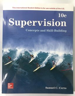 ISE Supervision: Concepts and Skill-Building 10th 9781260092950 Front Cover