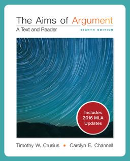 Aims of Argument MLA 2016 UPDATE 8th 9781260094657 Front Cover