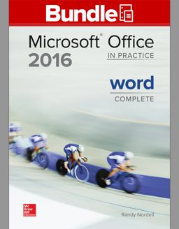Gen Combo Ll Microsoft Office Word 2016 Cmplt; Simnet Office 2016 Smbk Word Access Card