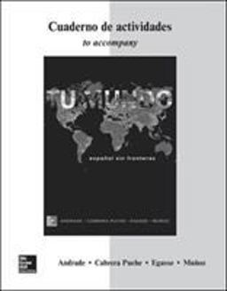 Workbook/Laboratory Manual for Tu Mundo 2nd 9781260111279 Front Cover
