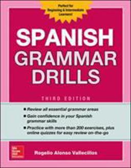 Spanish Grammar Drills, Third Edition 3rd 9781260116236 Front Cover