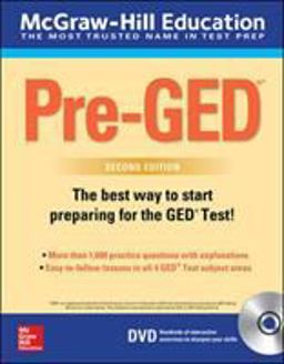 McGraw-Hill Education Pre-GED with DVD, Second Edition