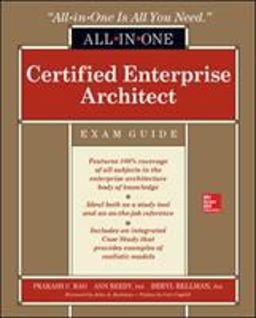 Certified Enterprise Architect All-in-one Exam Guide:  9781260121483 Front Cover