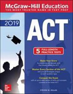 McGraw-Hill ACT 2019 Edition  9781260121971 Front Cover