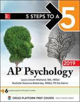 5 Steps to a 5: AP Psychology 2019  9781260123197 Front Cover