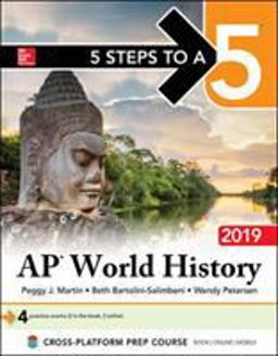 5 Steps to a 5: AP World History 2019  9781260123401 Front Cover