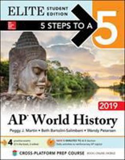 5 Steps to a 5: AP World History 2019 Elite Student Edition 2018 9781260123425 Front Cover