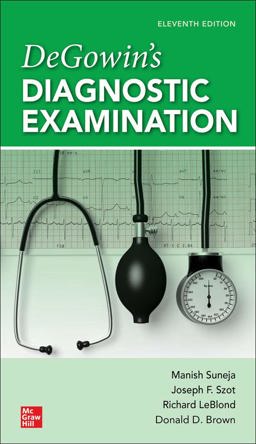 Degowin's Diagnostic Examination:  9781260134872 Front Cover