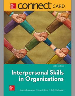 Connect Access Card for Interpersonal Skills in Organizations