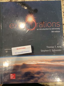 Explorations An Introduction to Astronomy  9781260150513 Front Cover