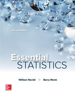 Loose Leaf for Essential Statistics 2nd 9781260152173 Front Cover