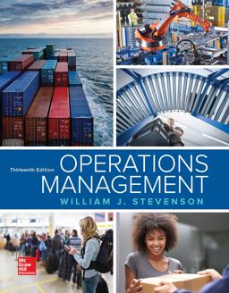 Loose Leaf for Operations Management 13th 9781260152203 Front Cover