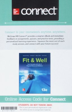 Connect with LearnSmart Fitness and Wellness Access Card for Fit & Well