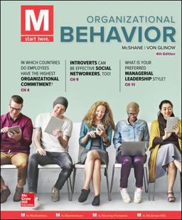 Loose Leaf for M: Organizational Behavior 4th 9781260157628 Front Cover